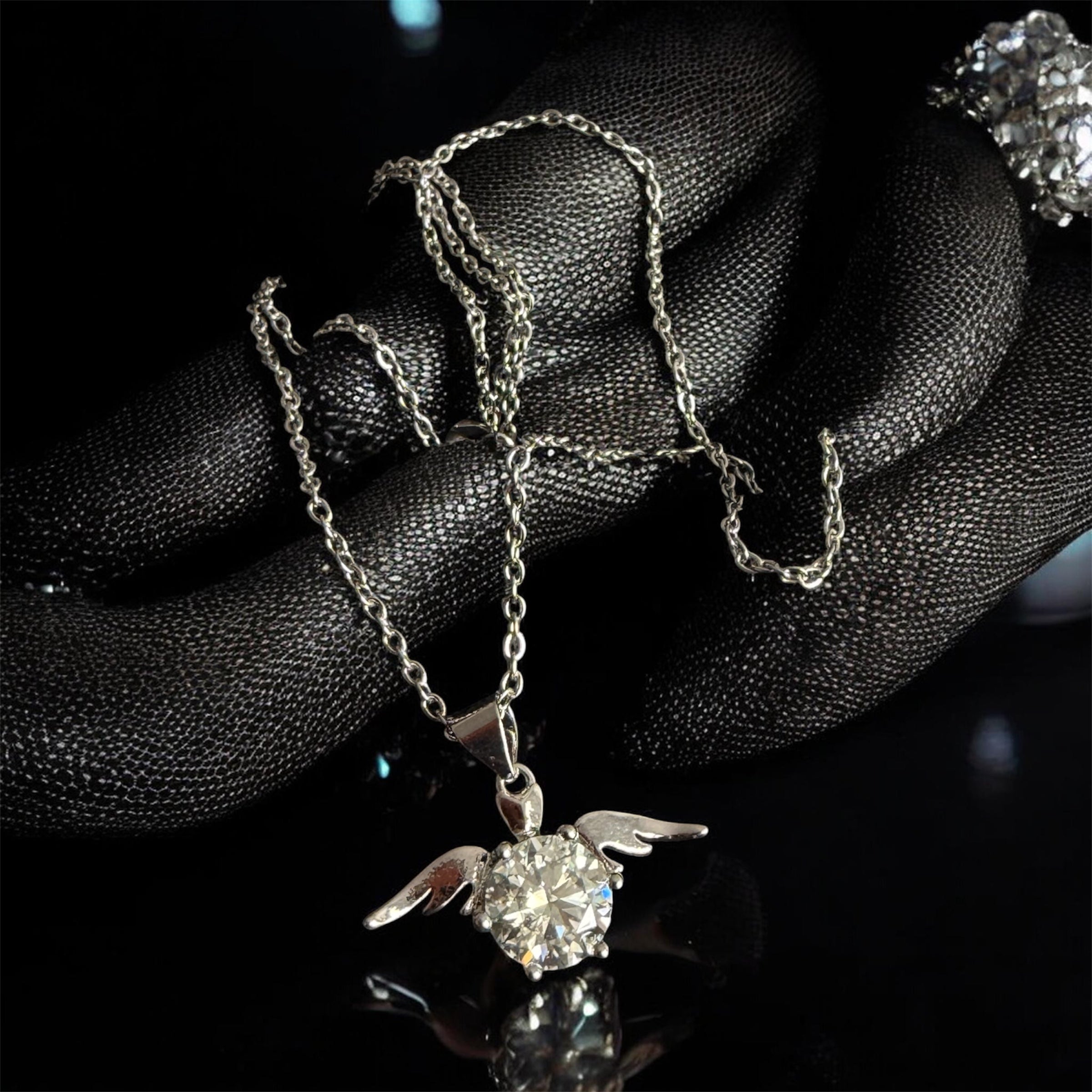 Silver "Mosi" Necklace 2.0ct VVSD